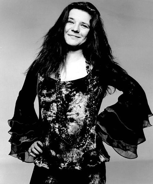 Photo of singer Janis Joplin