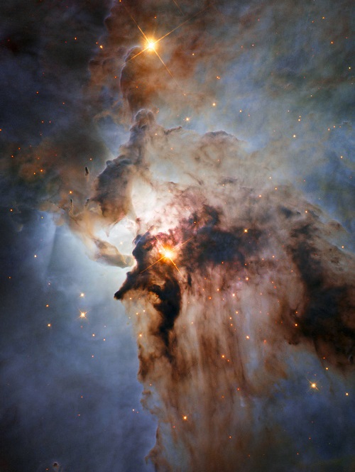 NASA/ESA Hubble Space Telescope image of the Lagoon Nebula. (NASA/ ESA/ J. Trauger/Jet Propulson Laboratory)