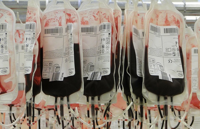 Donated blood. (Pixabay)