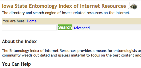 Index of Entomology