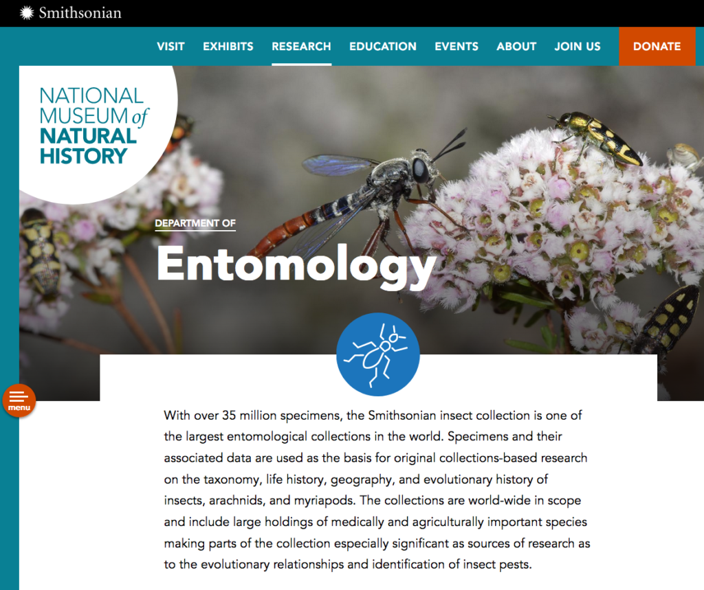 Smithsonian Entomology