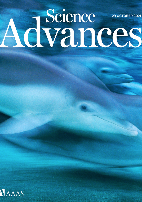 Cover of the journal Science Advances